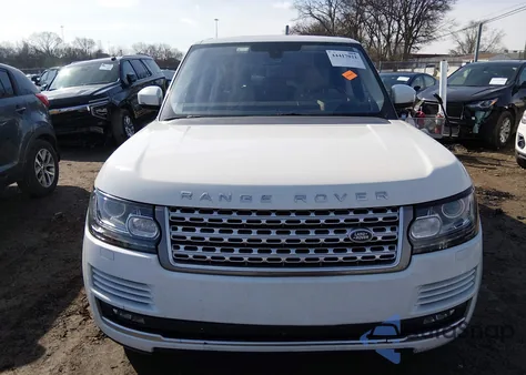 2016 Land Rover Range Rover 3.0L V6 Supercharged Hse z USA, uszkodzony, nr VIN SALGS2VF0GA278962